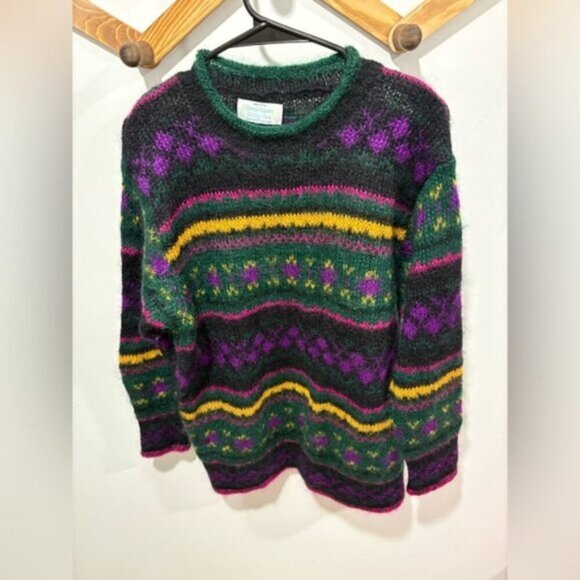 United Colors of Benetton Mohair Pullover Sweater - Picture 3 of 6